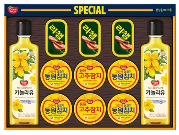 동원 스페셜 O-87호 + 부직포백 선물세트, 1세트