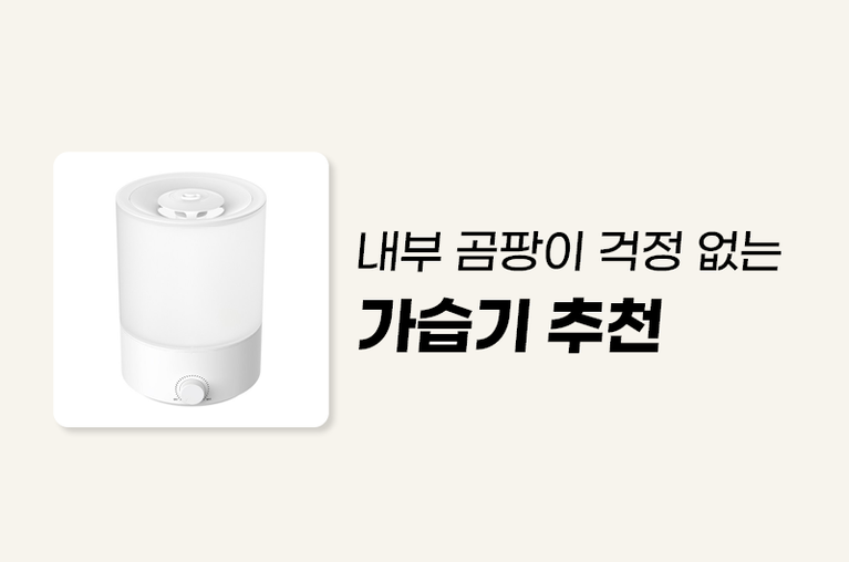 세척하기 가장 쉬운 통세척 가습기 추천